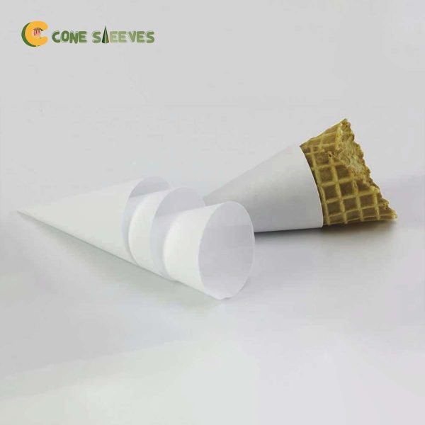 Custom White Cone Sleeve