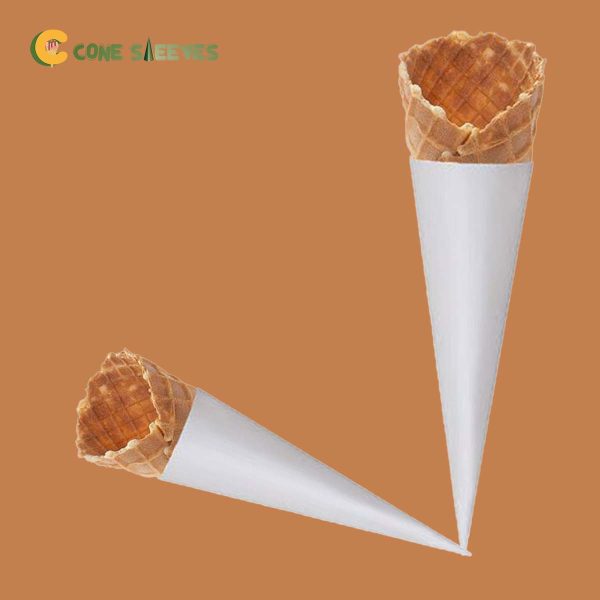 Custom White Cone Sleeve