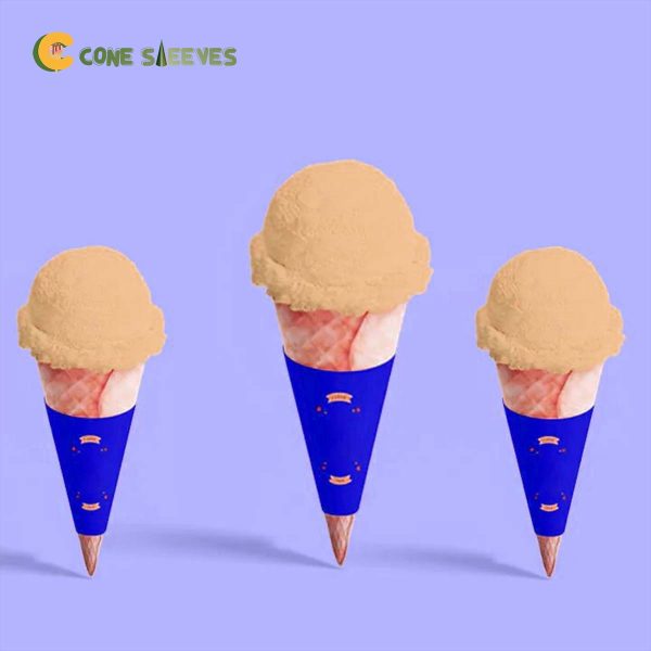 Custom Waffle Cone Sleeves