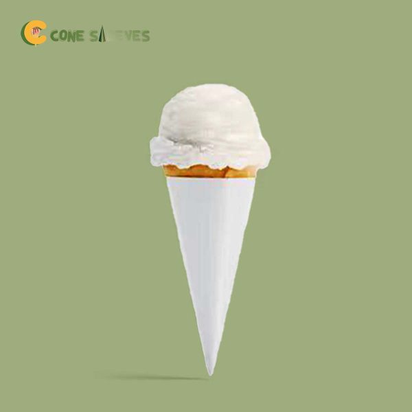 Custom White Cone Sleeve