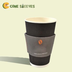 Custom printed coffee sleeves
