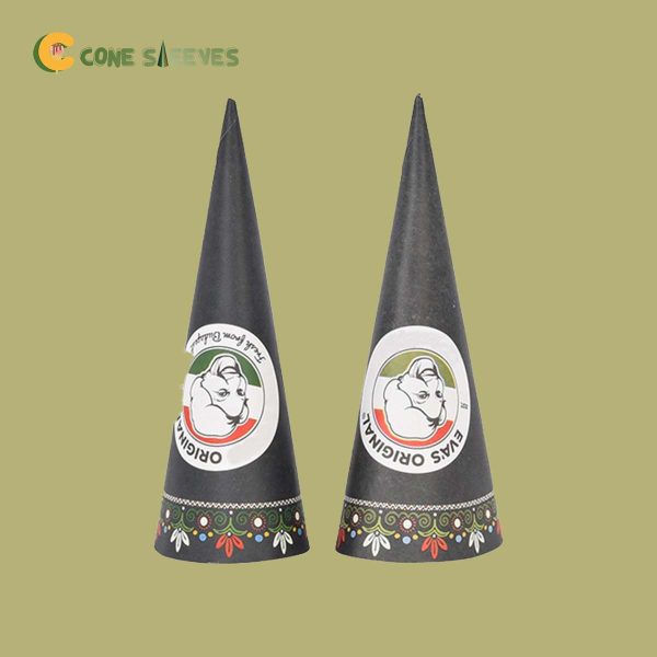 Custom Two Color Cone Sleeves