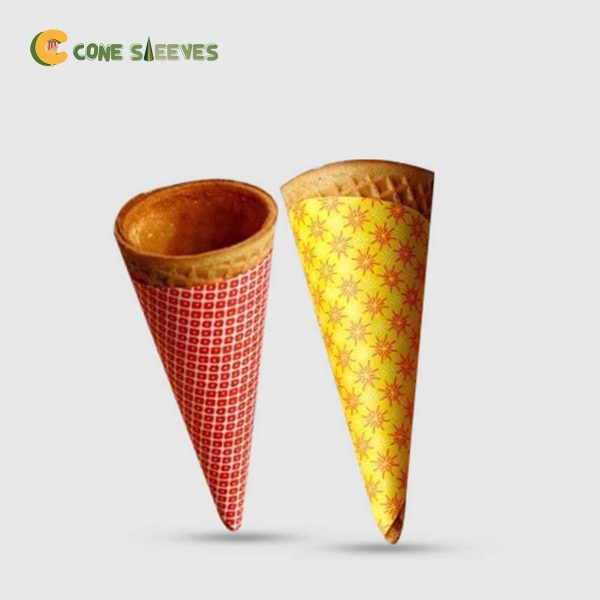 Custom Child Size Waffle Cone Sleeves