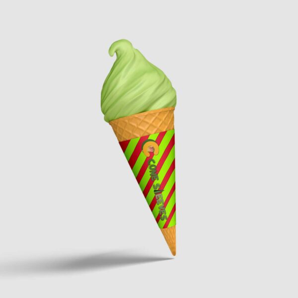custom ice cream cone sleeves