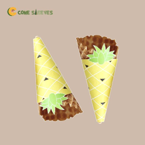 Polka Designs Ice Cream Cone Sleeves