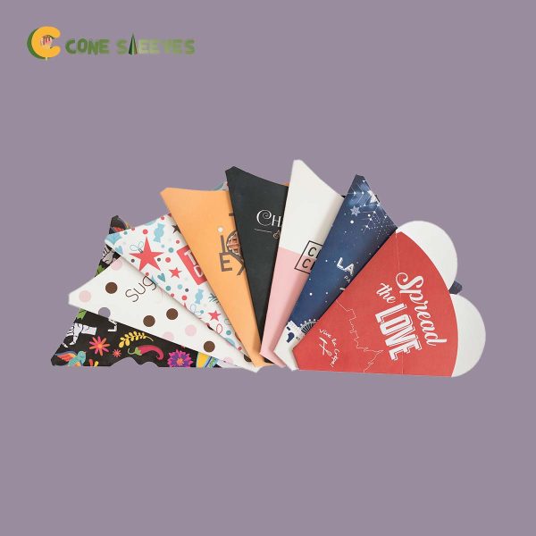 Custom Cardboard Cone Sleeves
