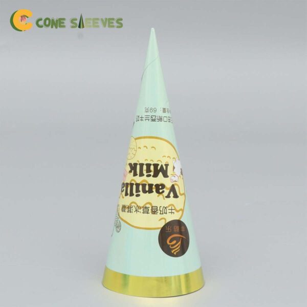 Custom Printed Paper Cone Sleeves