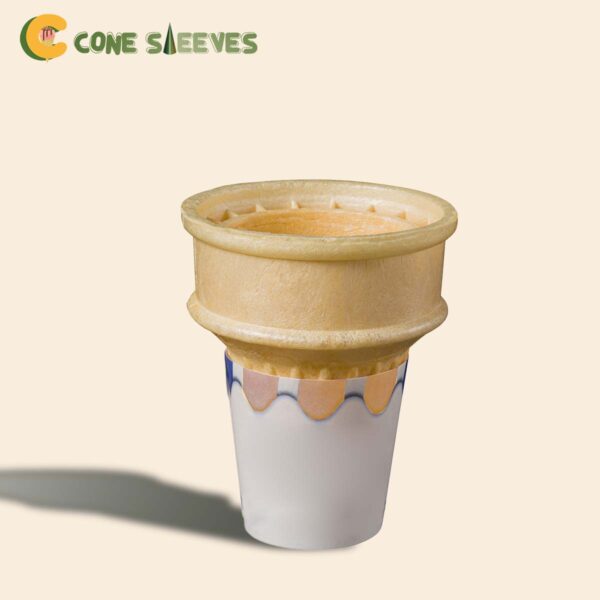 Custom printed Cake Cone sleeves