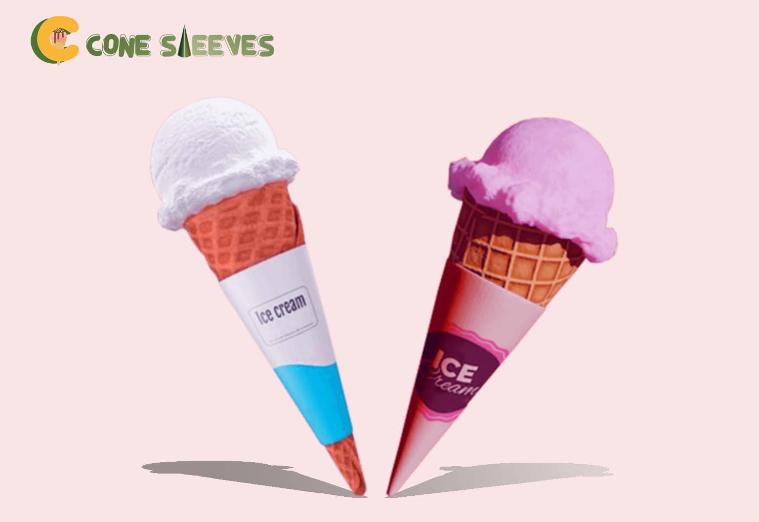 Increase Your Ice Cream Brand Value With Custom Ice Cone Sleeves
