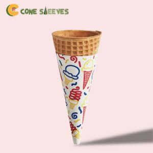 custom Printed Sugar Cone sleeves