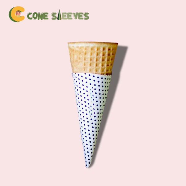custom waffle cone sleeves