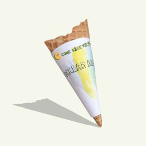waffle cone paper sleeves