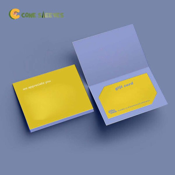 Custom Gift Card Sleeves