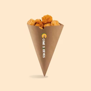 Custom Printed Chicken Cone Sleeves