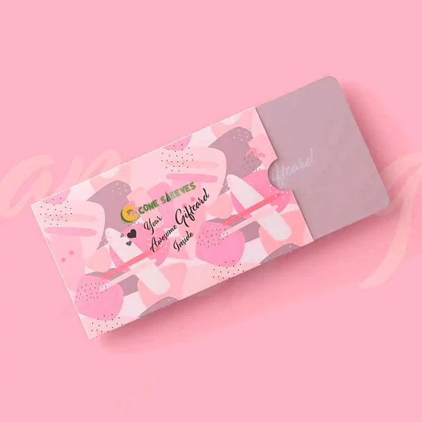 Gift Card Sleeves Bulk
