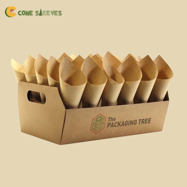 ice cream cone paper holder