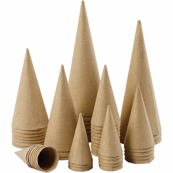 Custom Paper Mache Cones Packaging