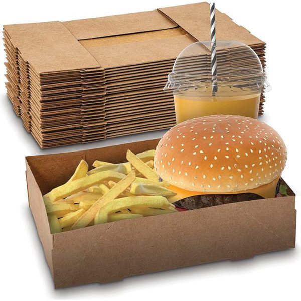 Custom Burger Trays Packaging