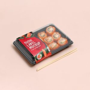 Custom Sushi Sleevess Packaging