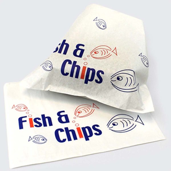 Custom Fish & Chips Paper Packaging