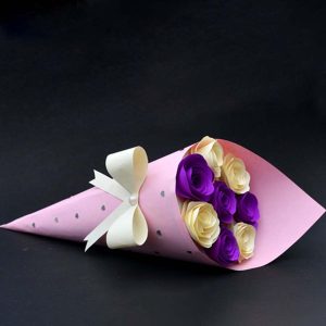 Custom Flower Bouquet Paper