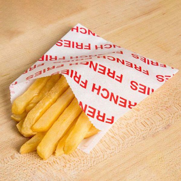 Custom Printed Fry Paper