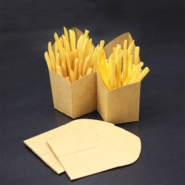 French Fry Serving Containers Packaging