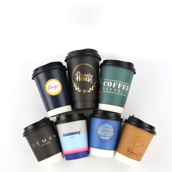 Custom Disposable hot cups