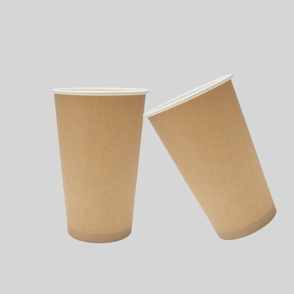 Custom Kraft paper cups packaging