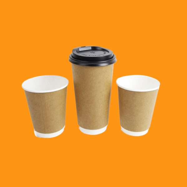 Custom Paper coffee cup lids packaging