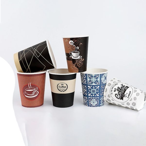 Custom Paper coffee cups packaging