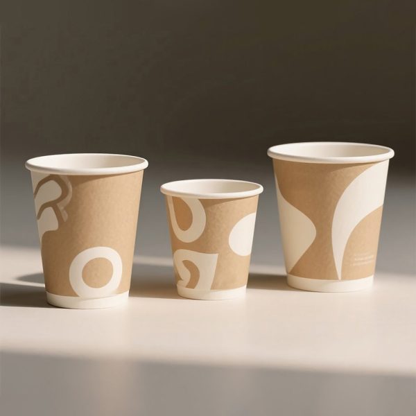 Custom Paper cups for hot drinks packaging