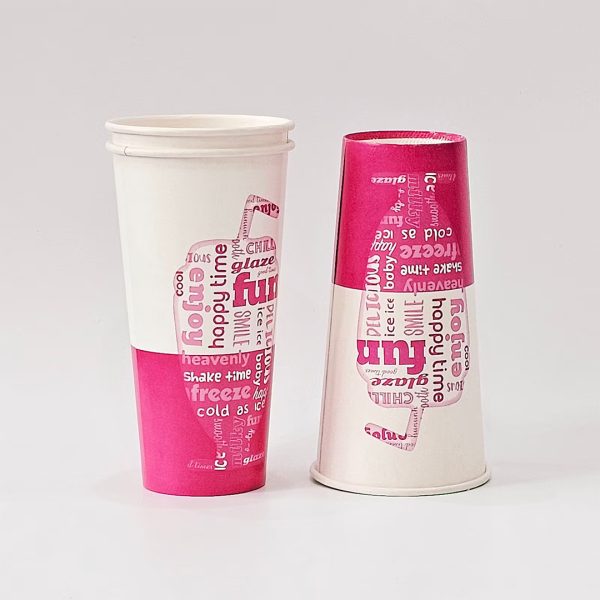 Custom Paper drinking cups packaging