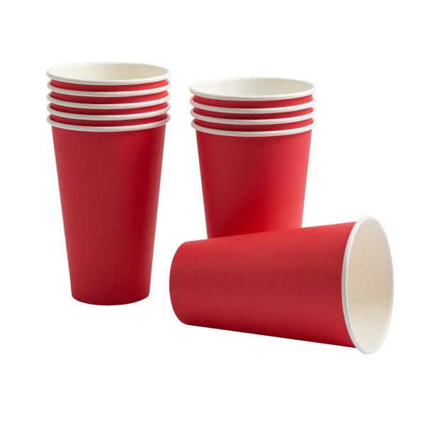 Custom Red paper cups