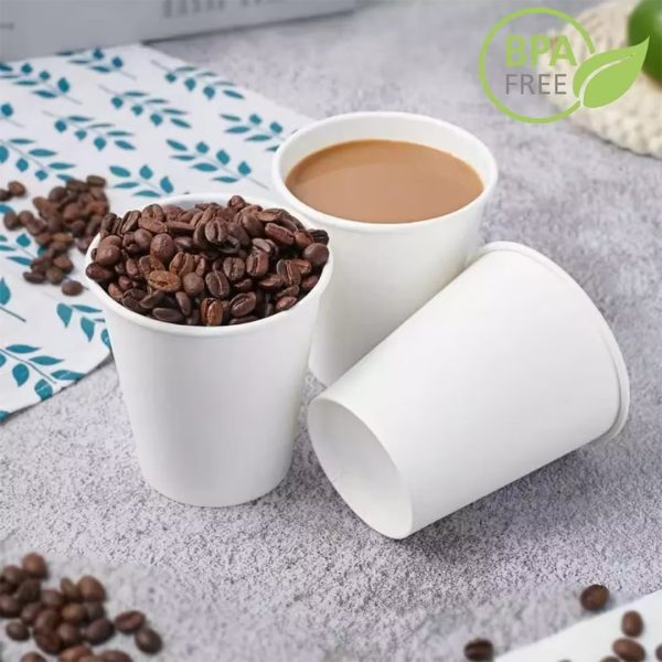Custom White paper cups