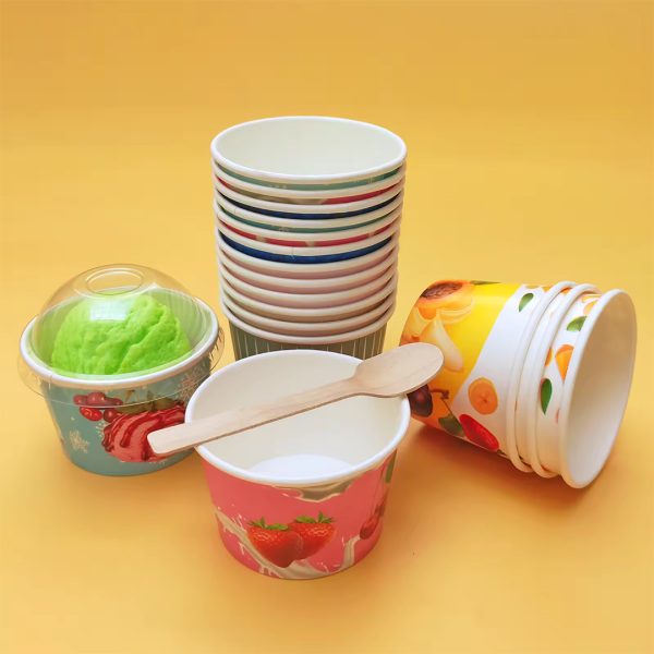 Paper dessert cups