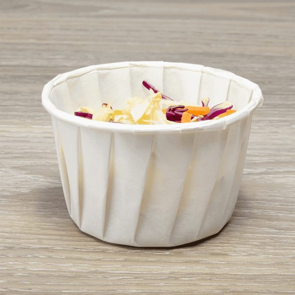Paper portion cups