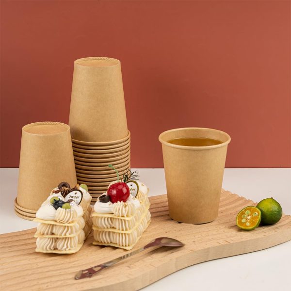 Paper serving cups