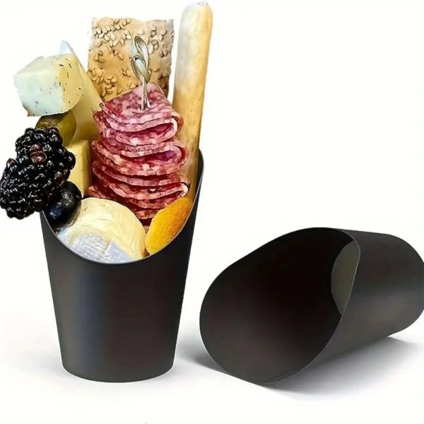 Paper snack cups packaging