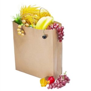 grocery shopping paper bags