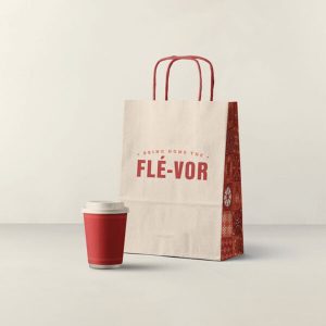 restaurant food paper bags